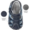 image:imagepediped Flex Brody Sandal ToddlerLittle KidNavyLight Blue