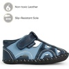 image:imagepediped Flex Brody Sandal ToddlerLittle KidNavyLight Blue