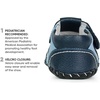 image:imagepediped Flex Brody Sandal ToddlerLittle KidNavyLight Blue