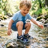image:imagepediped Flex Sahara Sandal ToddlerLittle KidBlack King Blue