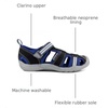 image:imagepediped Flex Sahara Sandal ToddlerLittle KidBlack King Blue