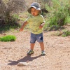 image:imagepediped Flex Sahara Sandal ToddlerLittle KidGrey Lime
