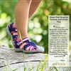 image:imagepediped Flex Sahara Sandal ToddlerLittle KidNavyPink