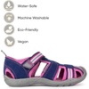 image:imagepediped Flex Sahara Sandal ToddlerLittle KidNavyPink