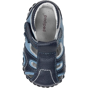 image:imagepediped Flex Brody Sandal ToddlerLittle KidNavyLight Blue